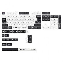 PBT Keycaps 128-Key Print Stream Thermal Dye-Sub XDA Mechanical Keyboard