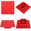 2X Macaco Reforçado Vermelho Base Off-Road Almofada de Elevação 4