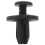 50pcs 6mm Plastic Push Type Rivet Bumper Pin Clips 5