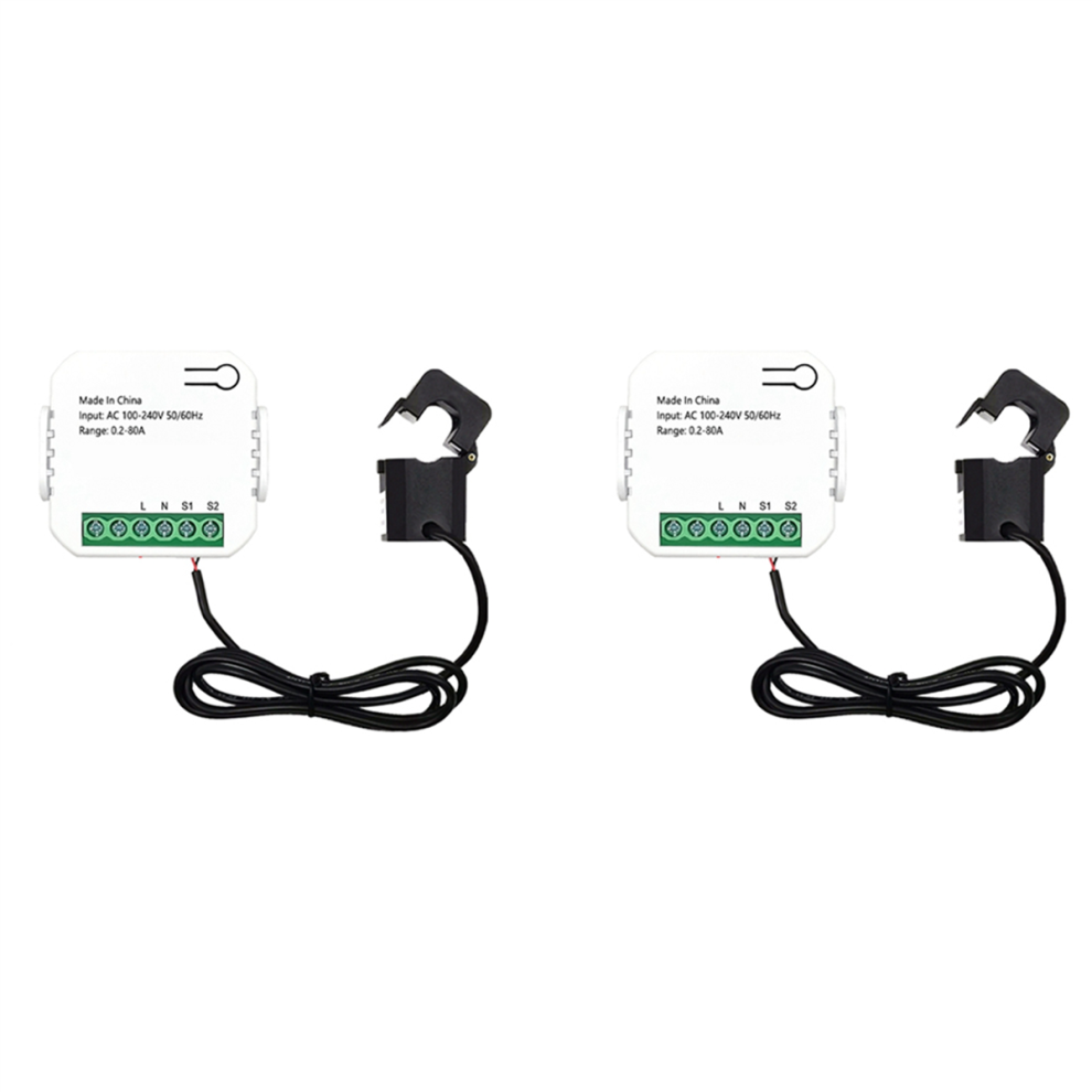 Tuya Smart Life Wifi Energy Meter 80A With Current Transformer 4711370836781
