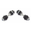 2Pcs Auto Stabilisator Link Kit Sway Bar Drop Links Set für 4
