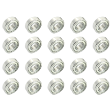 8 mm x 19 mm x 6 mm afgedichte diepgroef radiale kogellagers 698Z 10 stuks