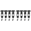 4Pcs T-Handle Rubber Flexible Draw Latches Fit for Toolbox /Cooler 1