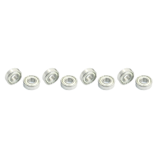 8 mm x 19 mm x 6 mm forseglede radialkuglelejer med dyb spor 698Z 10 stk.