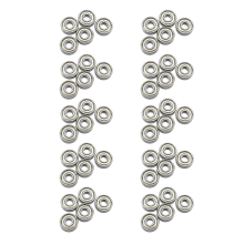 606Z 6 x 17 x 6 mm metalen miniatuur diepe groef kogellagers 5 stuks
