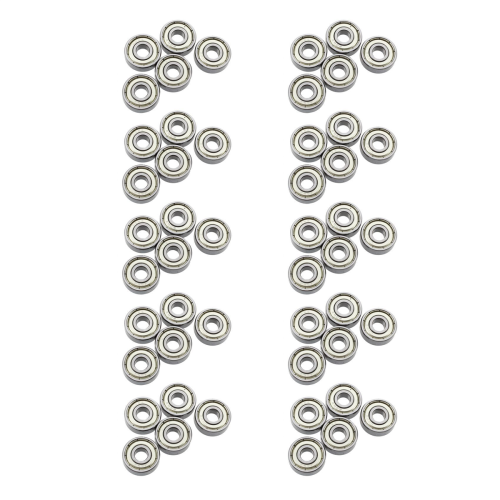 606Z 6 x 17 x 6mm μεταλλικά μινιατούρα ρουλεμάν βαθιάς αυλάκωσης 5 τεμάχια