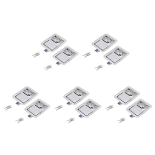 Hardware 2 Pack Stainless Steel Paddle Latch With Lock & Key