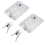 Hardware 2 Pack Stainless Steel Paddle Latch With Lock & Key 2