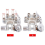 2Pcs 12V 6V 24V Battery Main Cable Post Terminal Shut-Off Connectors 6
