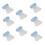 8Pcs Capture Filter Snap on Lid Traps Lice Electric Lice Comb Filter Mesh Bag for Comb Pet Accessor 5
