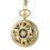 (gold)Engrave Pocket Watch Compass Retro Hiking Belt Chain Camp Compass For Sailing 1