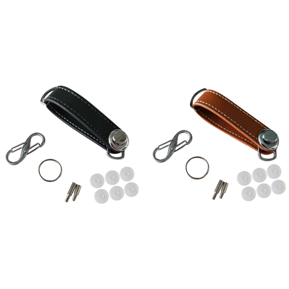 Car Key Pouch Case Wallet Holder Chain Key Wallet Ring Pocket Black 4714012604205