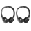 2Pack IR Wireless Headphones for Car DVD Player,Universal (Black) 4