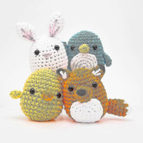 (fox) Crochet Kit For Beginners Diy Crochet Stuffed Animal Kit Beginner Crochet Kit 2