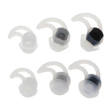 (White) Earhook Ear Pads For BOSE Soundsport Wileless QC20 QC30 Earphones Ear Tips