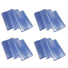 100Pcs DIY Blower Heat Seal Flat Mouth Heat Shrink Film Bag 11x30cm