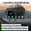 Draagbaar dashboard CarPlay-display met 7 inch touchscreen en GPS-navigatie 2