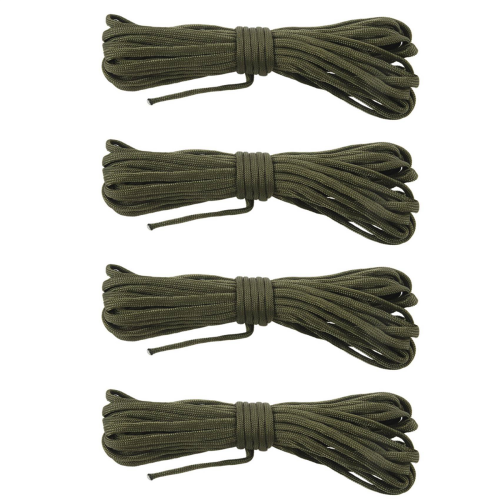 Σχοινί αλεξίπτωτου Paracord 7 Rope, πράσινο Μήκος: 8M