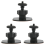 Car Windshield Suction Cup Mount Holder Car Key Camera Black 1