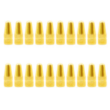 (1 set of 20) Bicycle valve cap for valve stem - gold