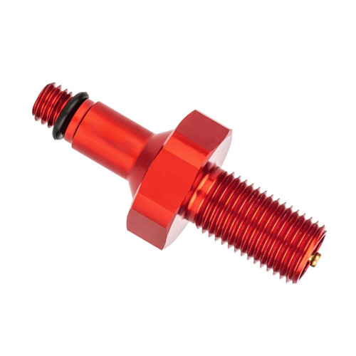 (One) Aluminum alloy conversion valve - red