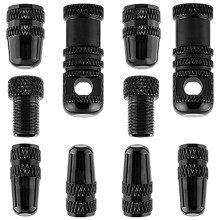 (1 set) Bicycle French/American style valve cap French to American style conversion nozzle - set 1