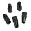 (5) Presta valve caps - black 1