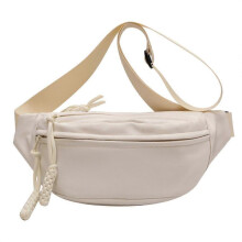 (White) Multipurpose Fanny Pack For Ladies Compact Shoulder Bag With Spacious Compartments Crossbody Bags White