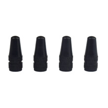 (4 pieces per pack) Bicycle Aluminum Alloy Precision Mouthpiece - Black