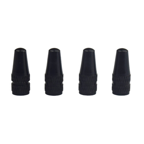 (4 pieces per pack) Bicycle Aluminum Alloy Precision Mouthpiece - Black