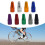 (4 pieces per pack) Bicycle Aluminum Alloy Precision Mouthpiece - Red 2