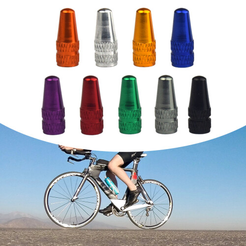 (4 pieces per pack) Bicycle Aluminum Alloy Precision Mouthpiece - Red 1