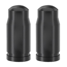 (1 set) Bicycle valve cap - French valve black