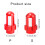 (2) Bicycle Valve Caps - Red Beauty Valve Caps 3
