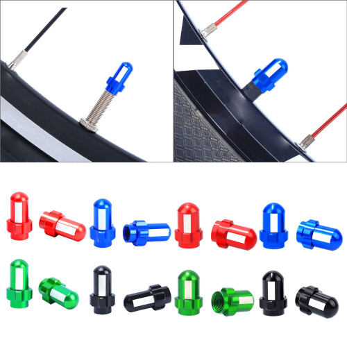 (2) Bicycle Valve Caps - Black Beauty Caps 1