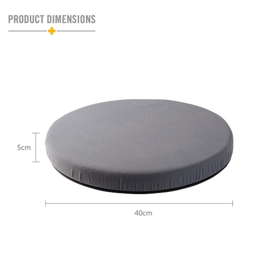 360 Degree Rotating Cushion Bottom Easy Access Mobility Home Office 1