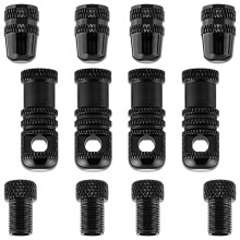(1 set) Bicycle French/American style valve cap French to American style conversion nozzle - Set 2
