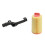 Black Plastic Engine Water Pipe to Cylinder Head 1