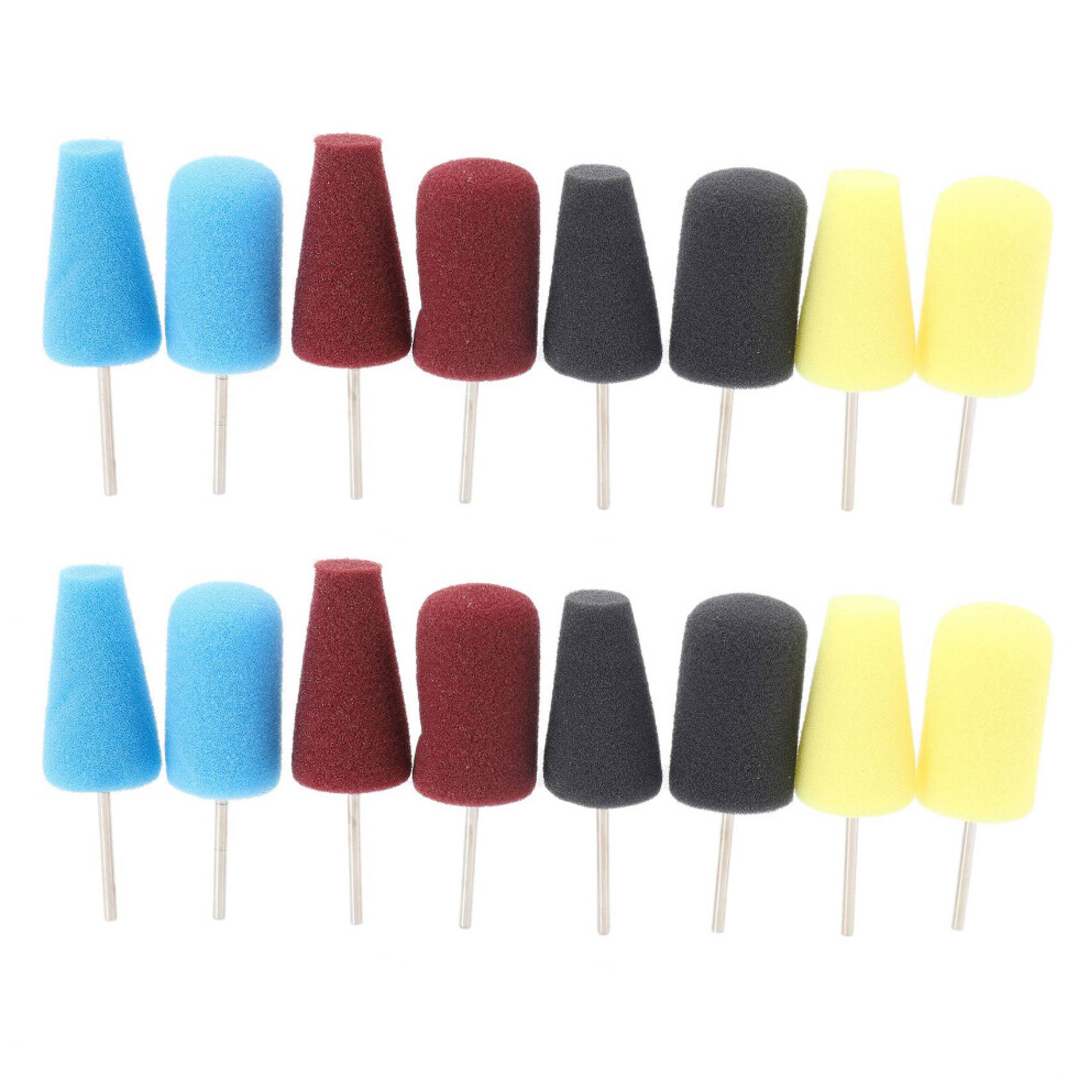 Buffing Shank Polishing Cone Metal Foam Pad Automobile Cleaning Tool 4711316843019