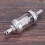 Chrom Glas Kraftstoff Benzin Dieselmotor Inline φίλτρο 5/16 ιντσών για μοτοσυκλέτες 5