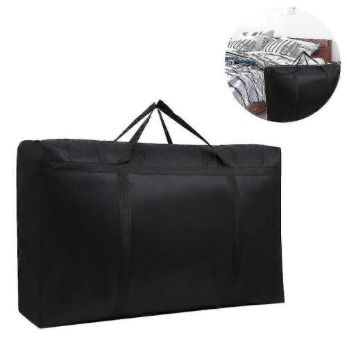 150l Large Zipper Comforter Storage Bags, Folding Clothes Storage Bag