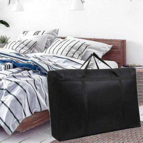 150l Large Zipper Comforter Storage Bags, Folding Clothes Storage Bag 1