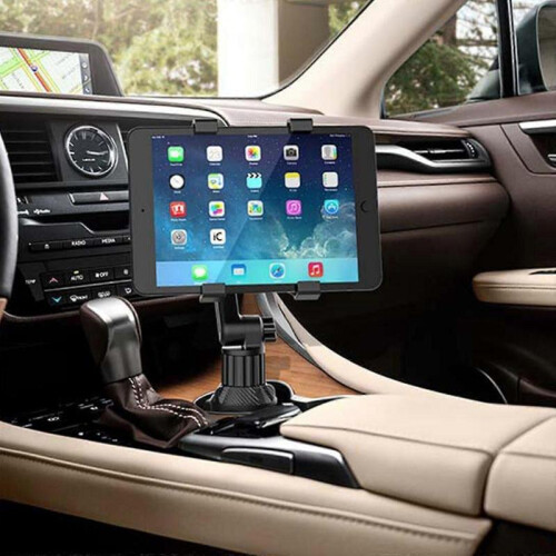 Car Car Cup Holder Tablet Mount, Adjustable Tablet And Smartphone Car Holder Cup Holder Phone Mount 2