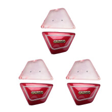1 Pair Right & Left Frame Covers Panels For Motorcycle Red