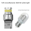 10 τεμάχια λάμπα αυτοκινήτου T20 7440 W21W LED Canbus φώτα οπισθοπορείας 7443 LED 5