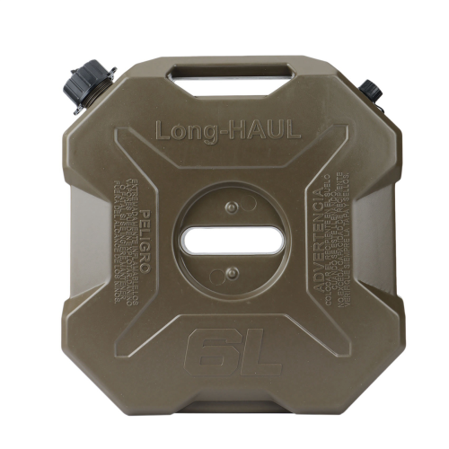 Rezervor de combustibil din plastic, verde, 2 x 6 litri, pentru motociclete ATV UTV 1