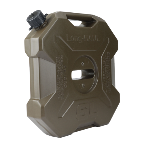 Rezervor de combustibil din plastic, verde, 2 x 6 litri, pentru motociclete ATV UTV 2