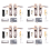 Indoor Household Door Handle for Home with Security Lock Key Set 1