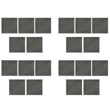 Lineær polariseringsfilm LCD/LED-filter til 10 x 10 cm, 5 stk. uden klæbemiddel