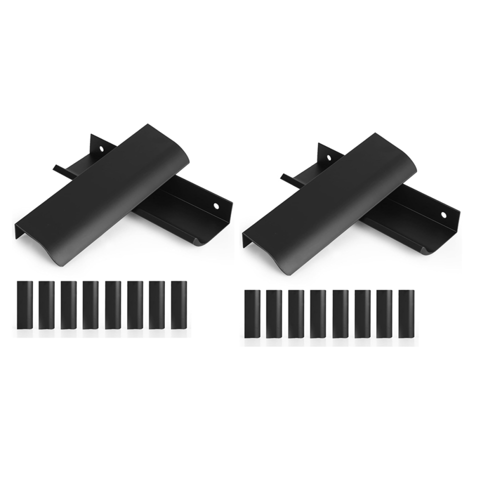 10 Db Modern, Ujjperc Alakú HúZó, 120 Mm/4,7 HüVelykes Rejtett FüLes FogantyúK-image